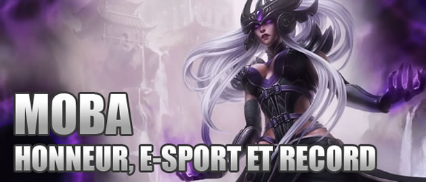 Honneur, E-sport et record.